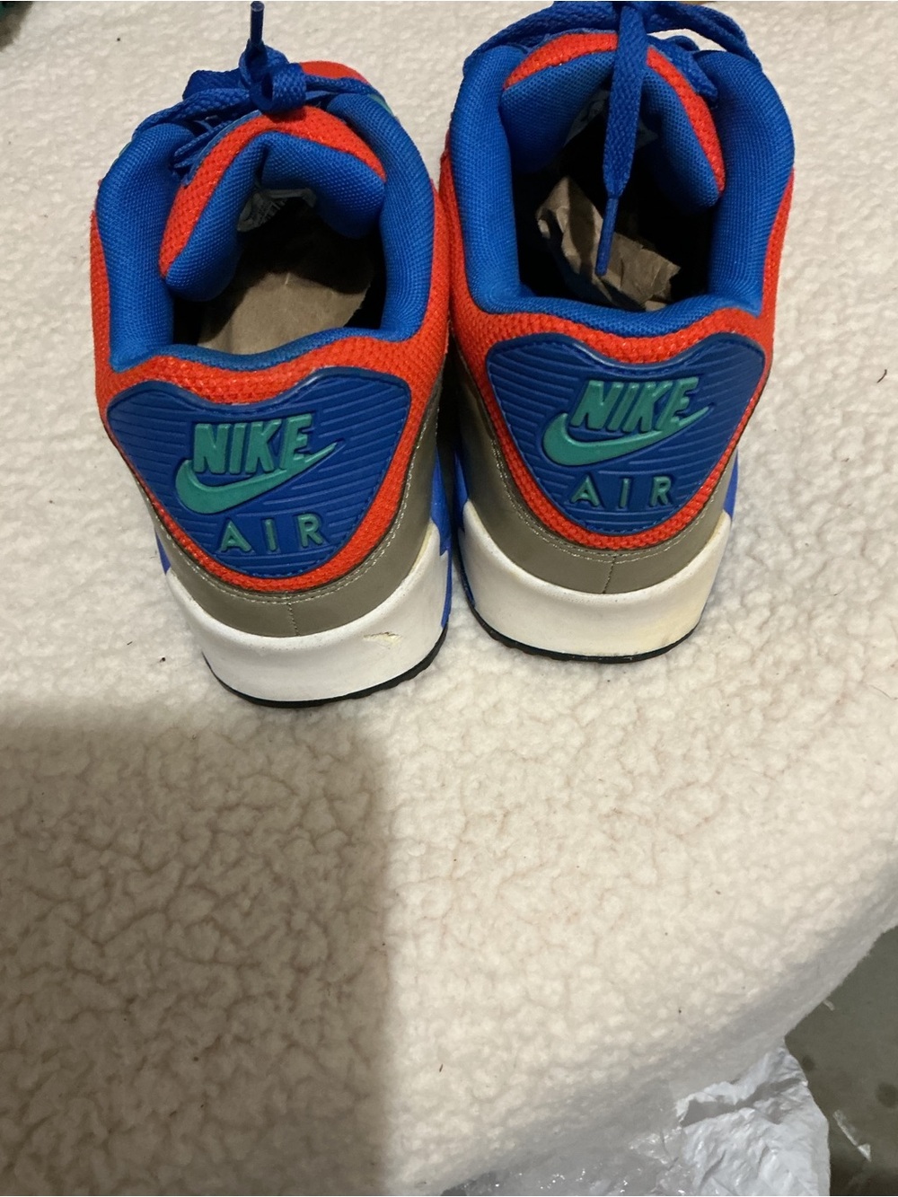 Nike Kids Blue, Red & Green Air Sneakers